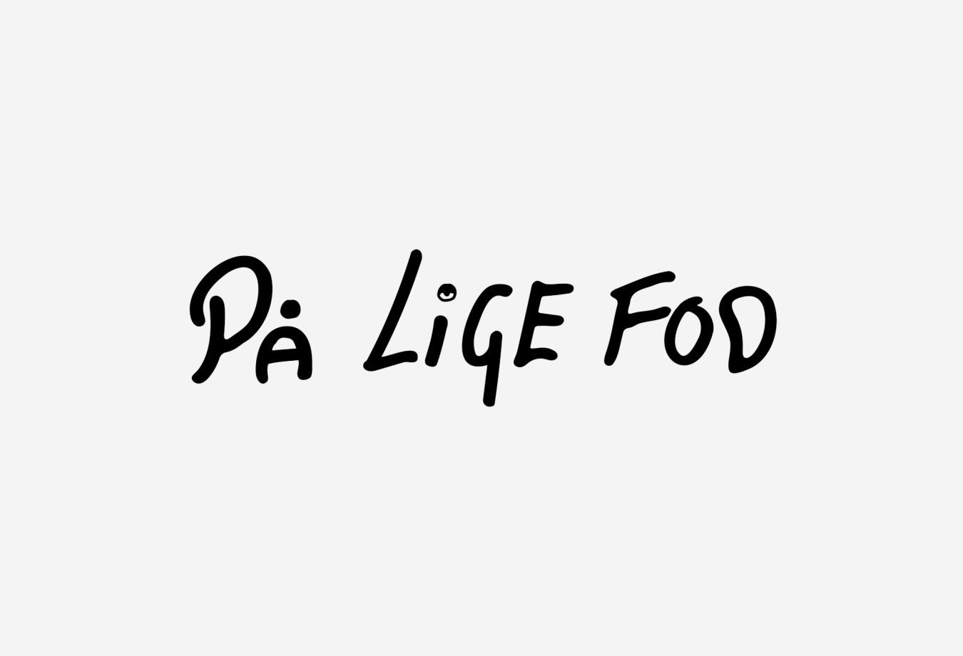 påligefod påligefod